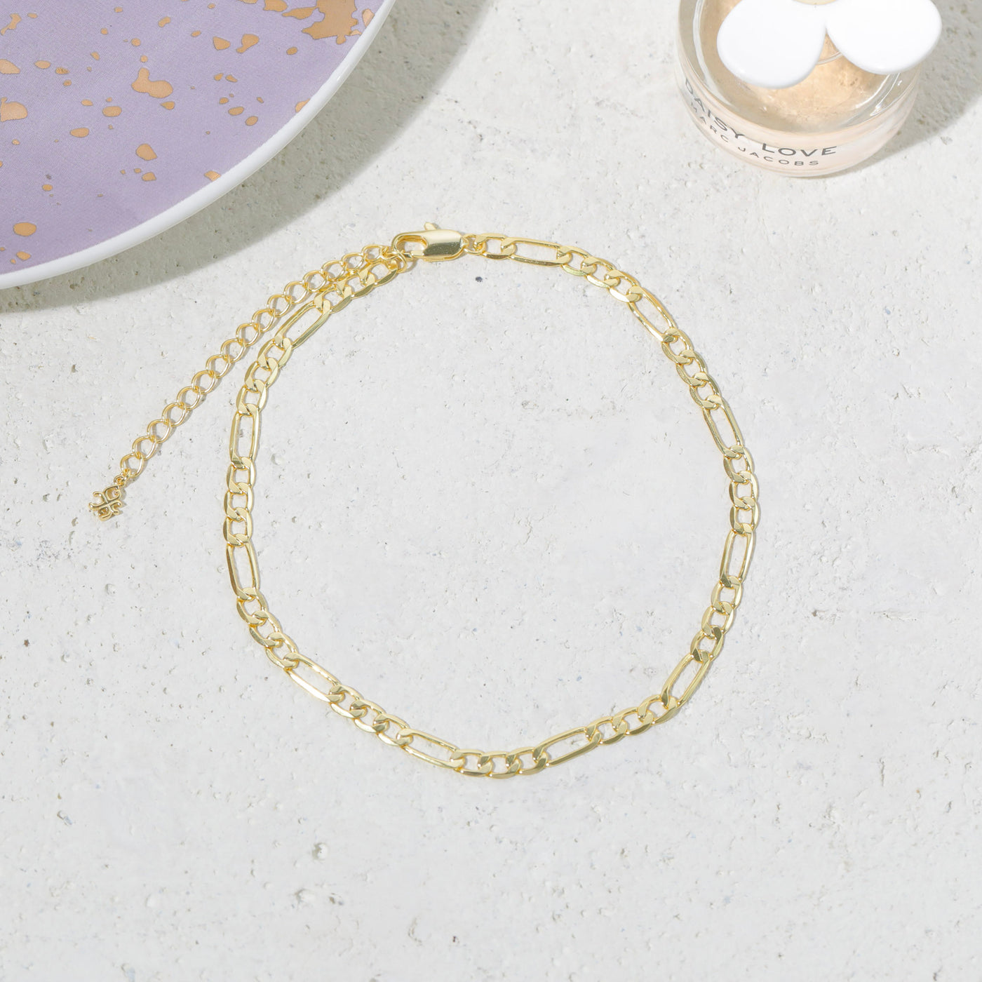 4 PACK GOLD ANKLETS SS