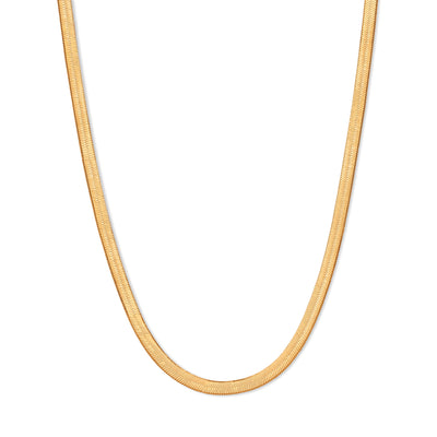 Sleek Herringbone Chain