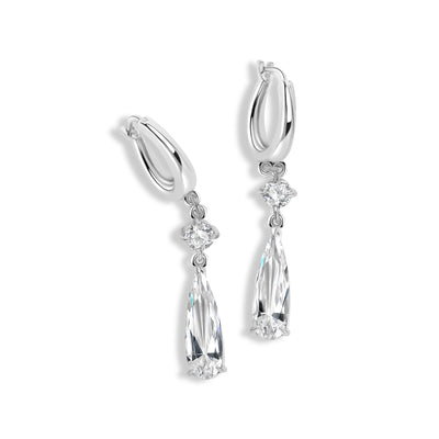BABY ICE HOWL'S EARRINGS SILVER SS