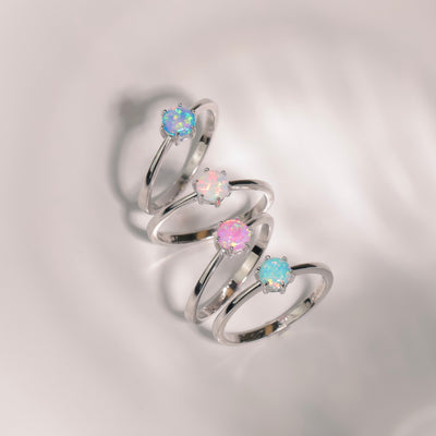 Wildfire Opal Ring