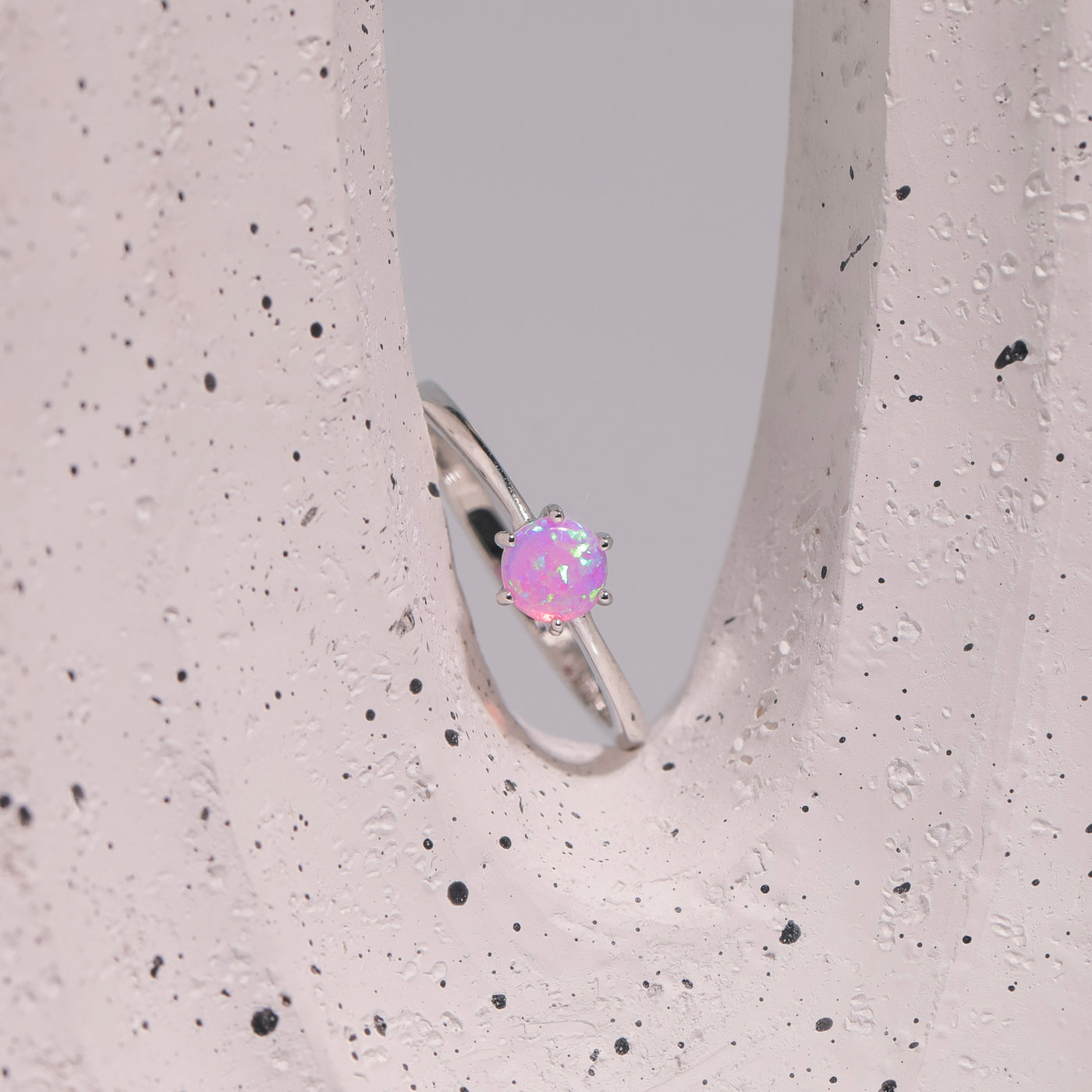Wildfire Opal Ring