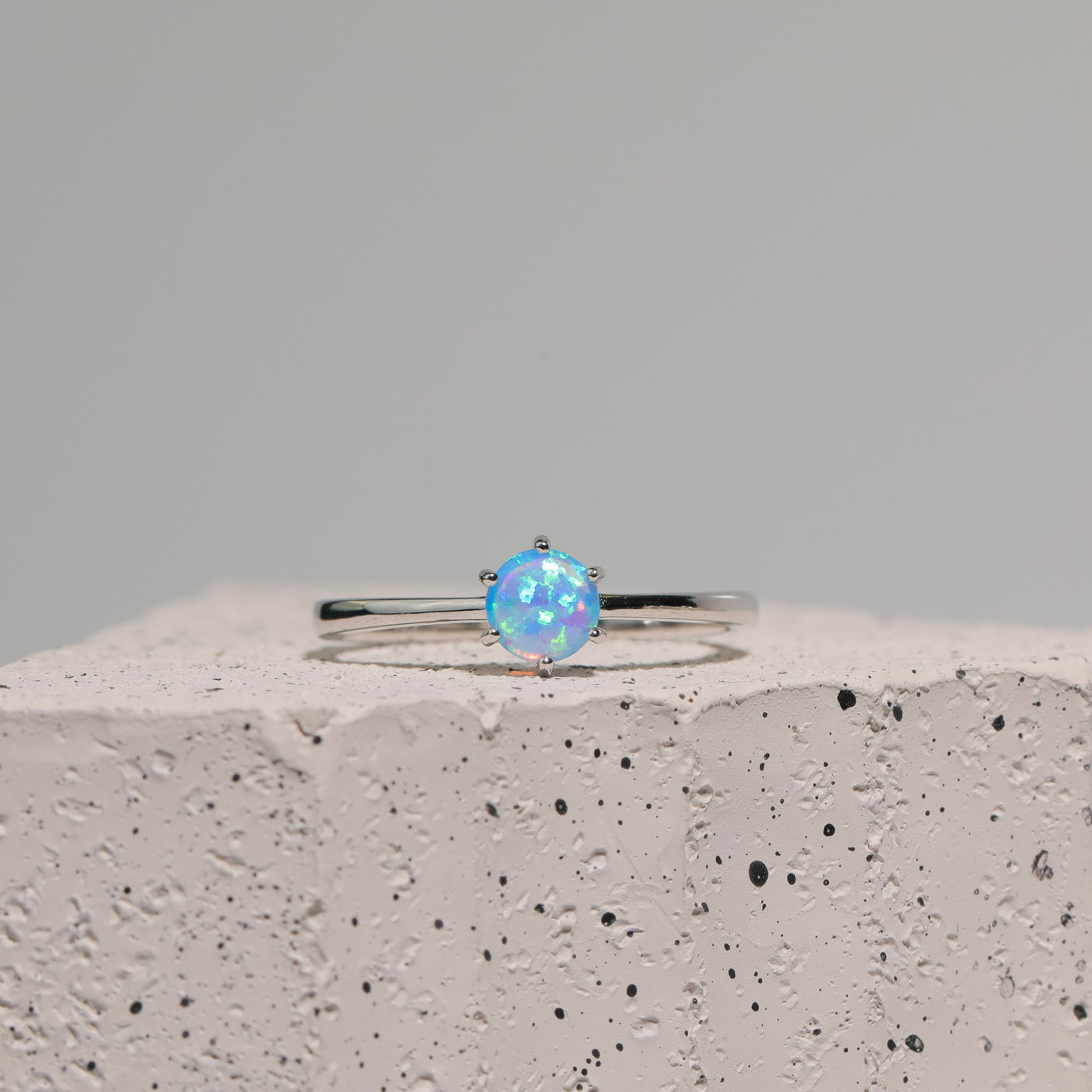 Wildfire Opal Ring
