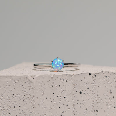 Wildfire Opal Ring
