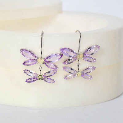 Infinity Butterfly Earrings