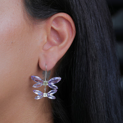 Infinity Butterfly Earrings