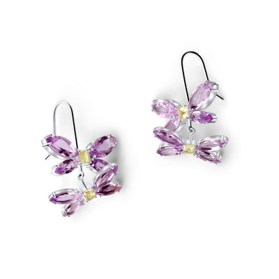 Infinity Butterfly Earrings