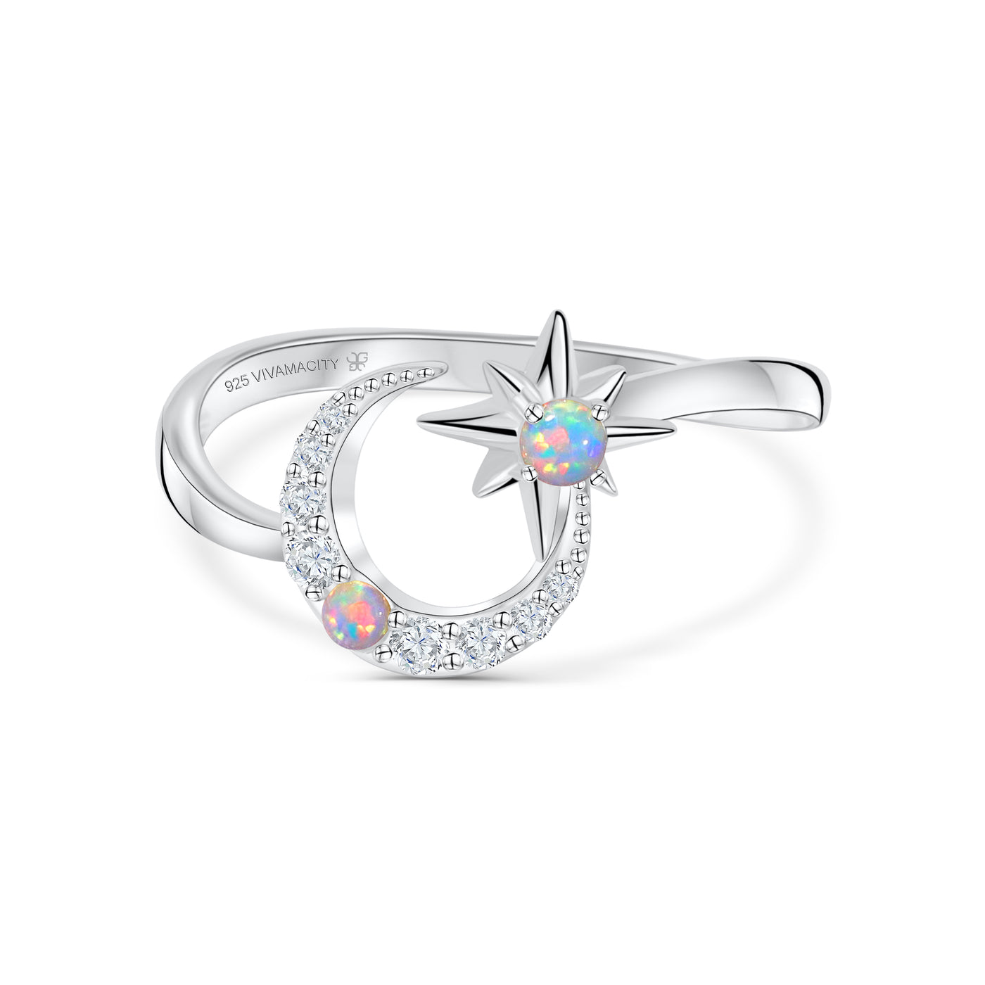 Opal Celestial Ring
