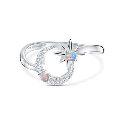 Opal Celestial Ring