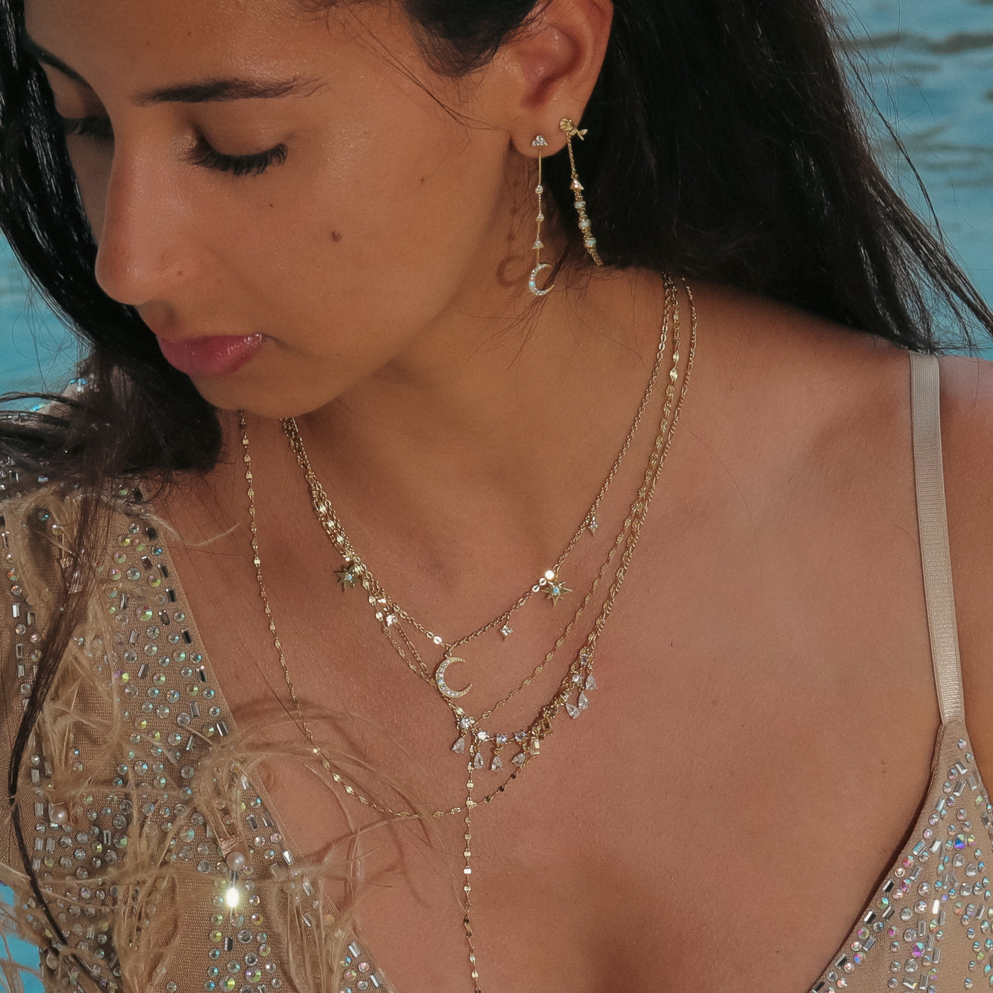 Opal Celestial Choker