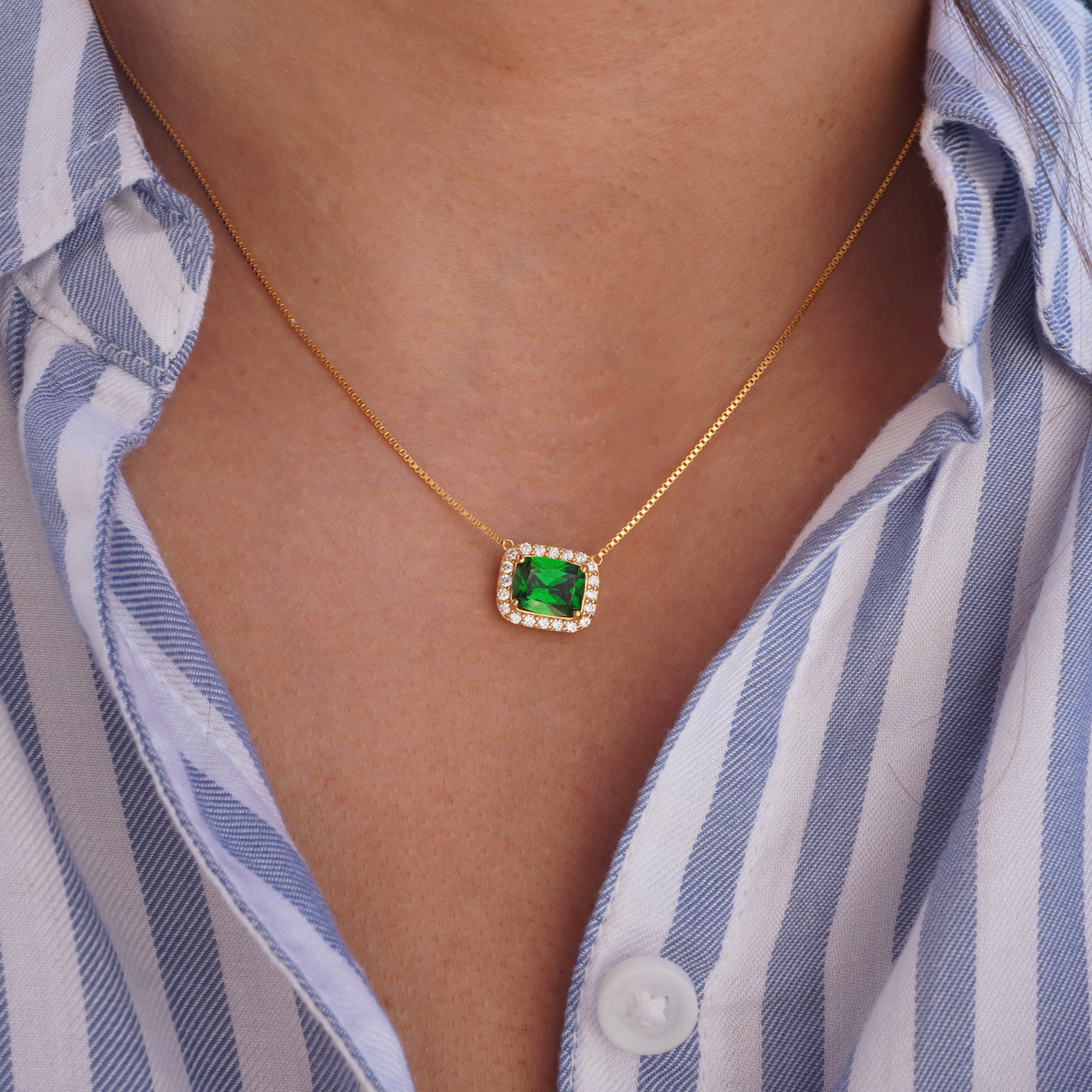 Smaragd-Halskette