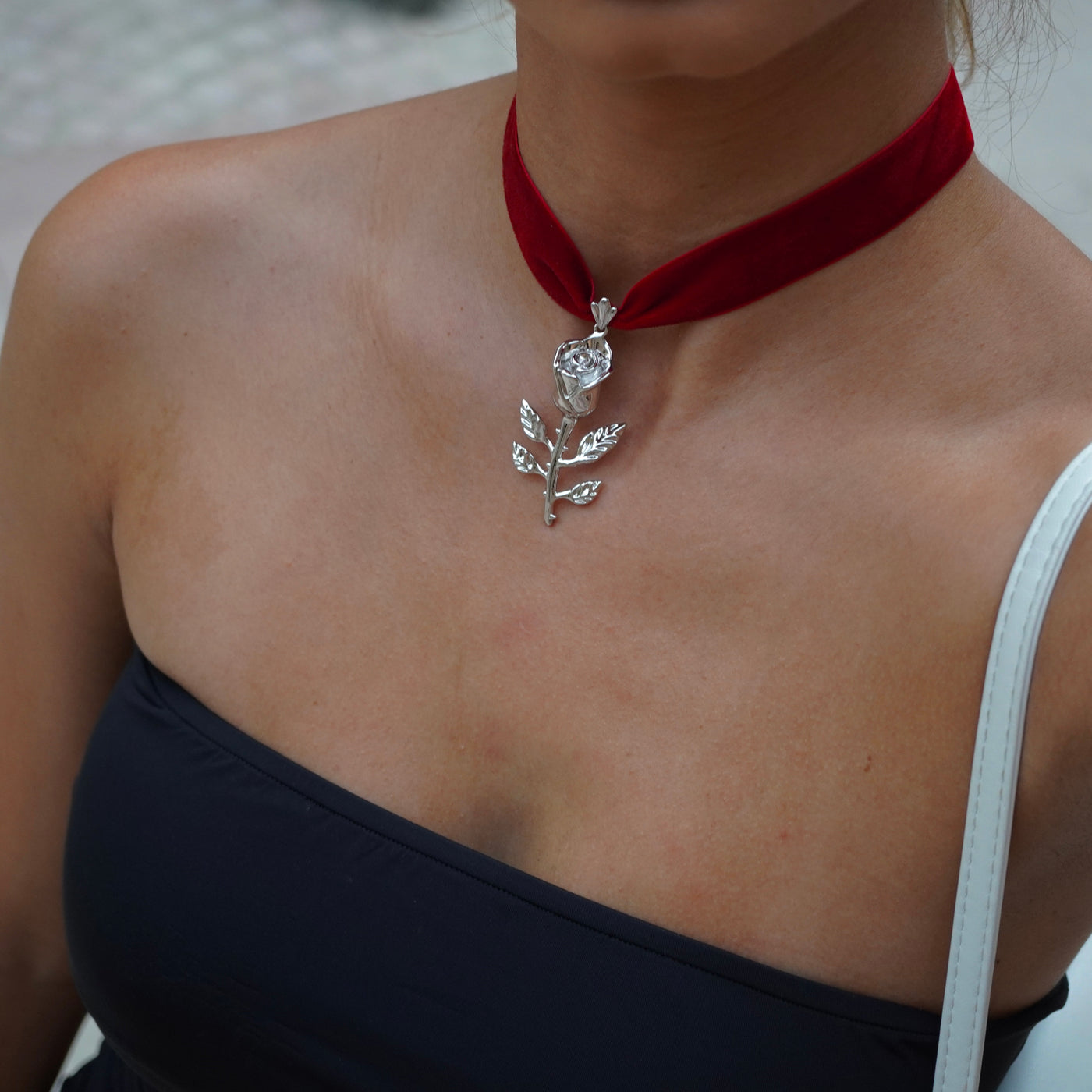 Celestial Rose Choker