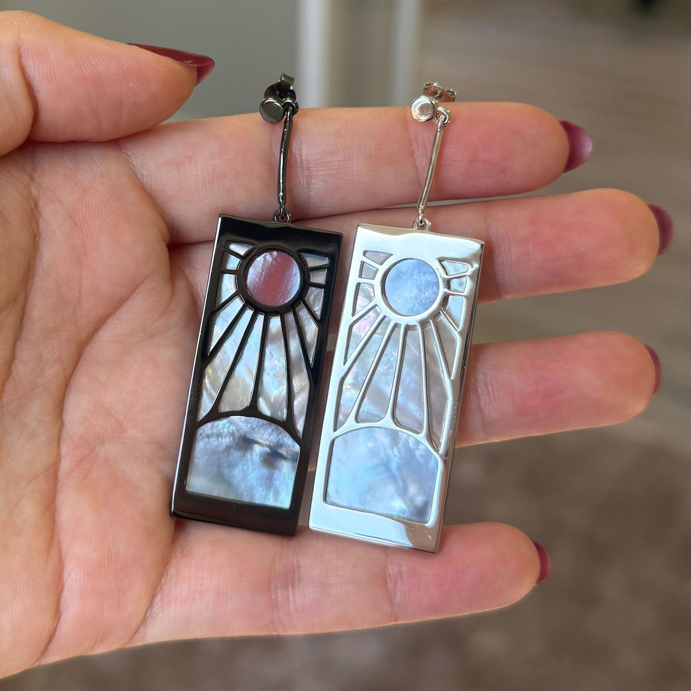 MISMATCHED BABY TANJIRO EARRINGS SS