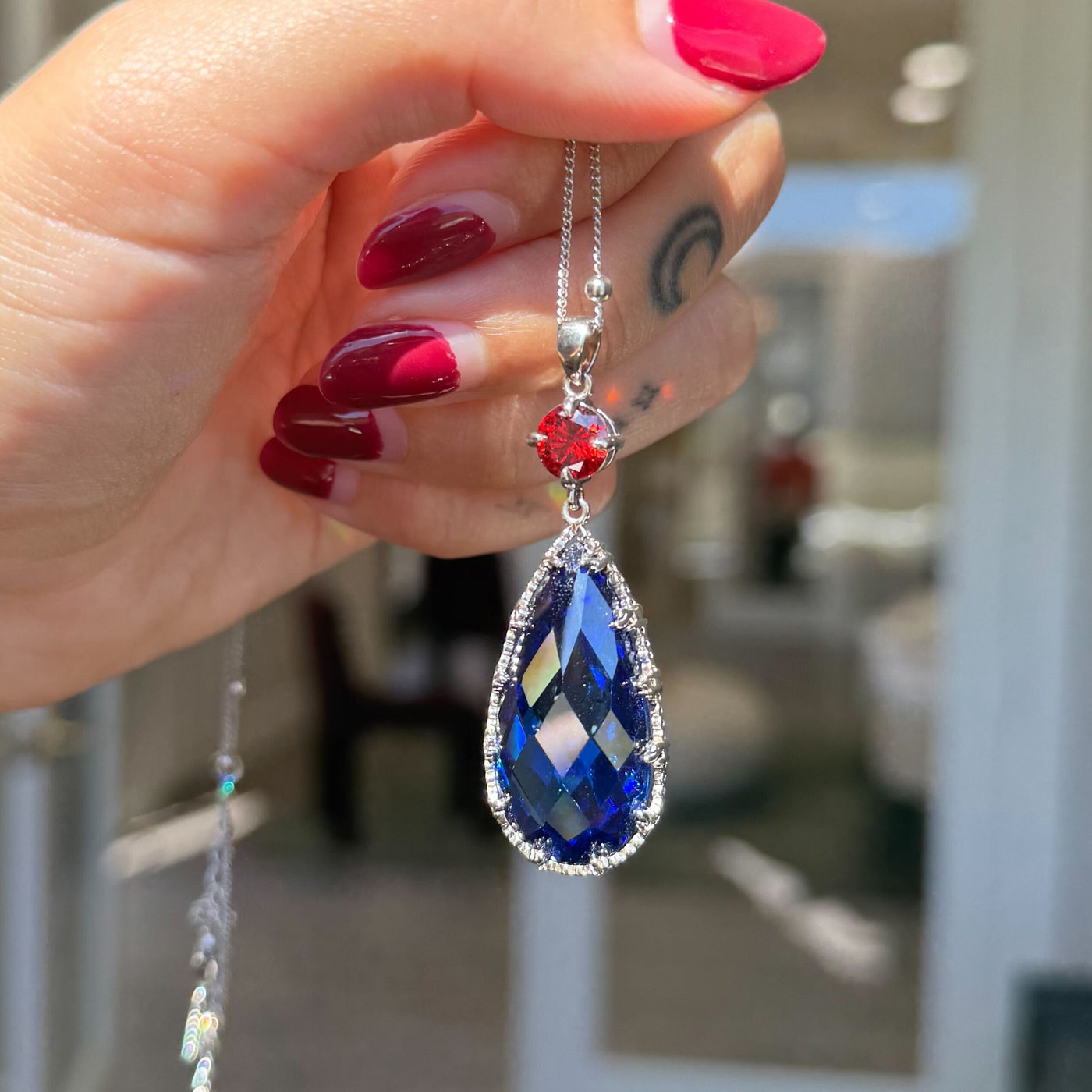 925 Sterling Silver Howl's Necklace SS