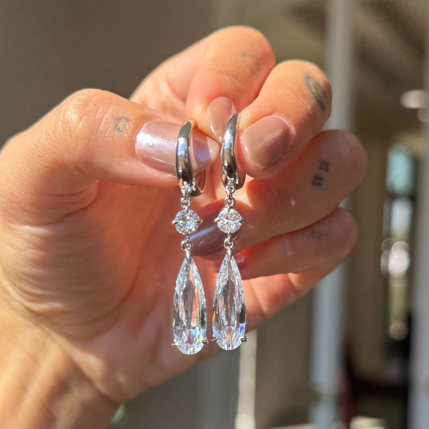 ICE HOWL'S EARRINGS SILVER SS