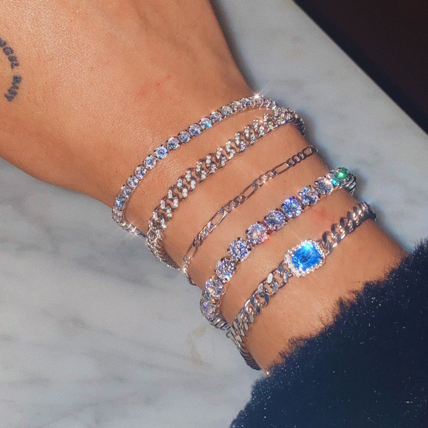 ETHIOPIAN OPAL SILVER JEWELRY PACK SIZE 7 SS