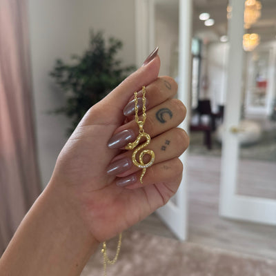 SERPENT NECKLACE SS