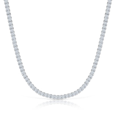 PRINCESS CUT NECKLACE SS