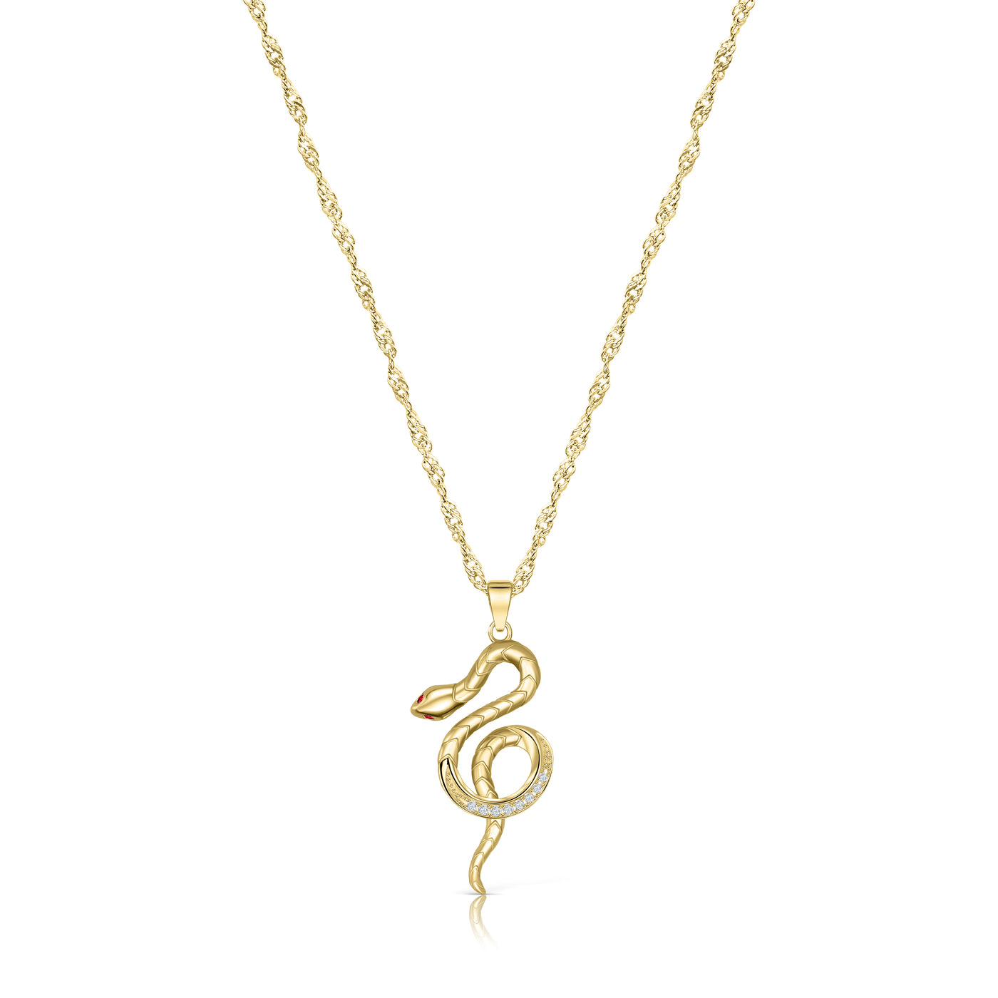 SERPENT NECKLACE SS