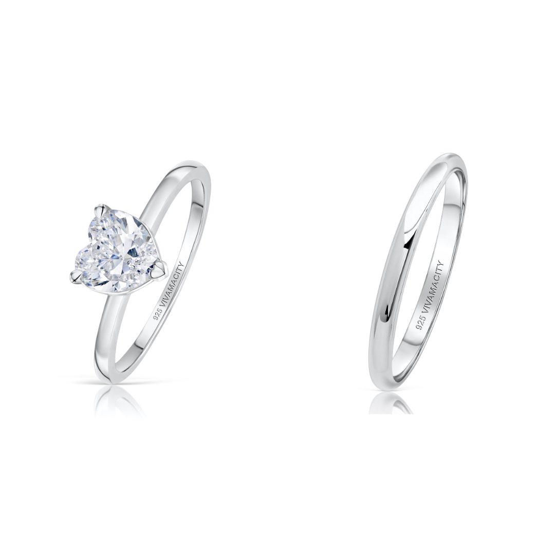 3 PACK SIZE 10 SILVER RINGS SS #3