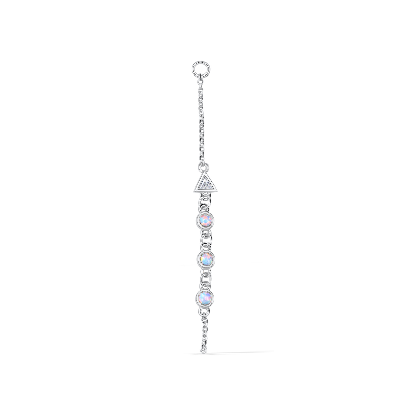 Opal Sparkle Earring Enhancer
