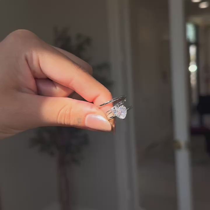 3 PACK SIZE 10 SILVER RINGS SS #1