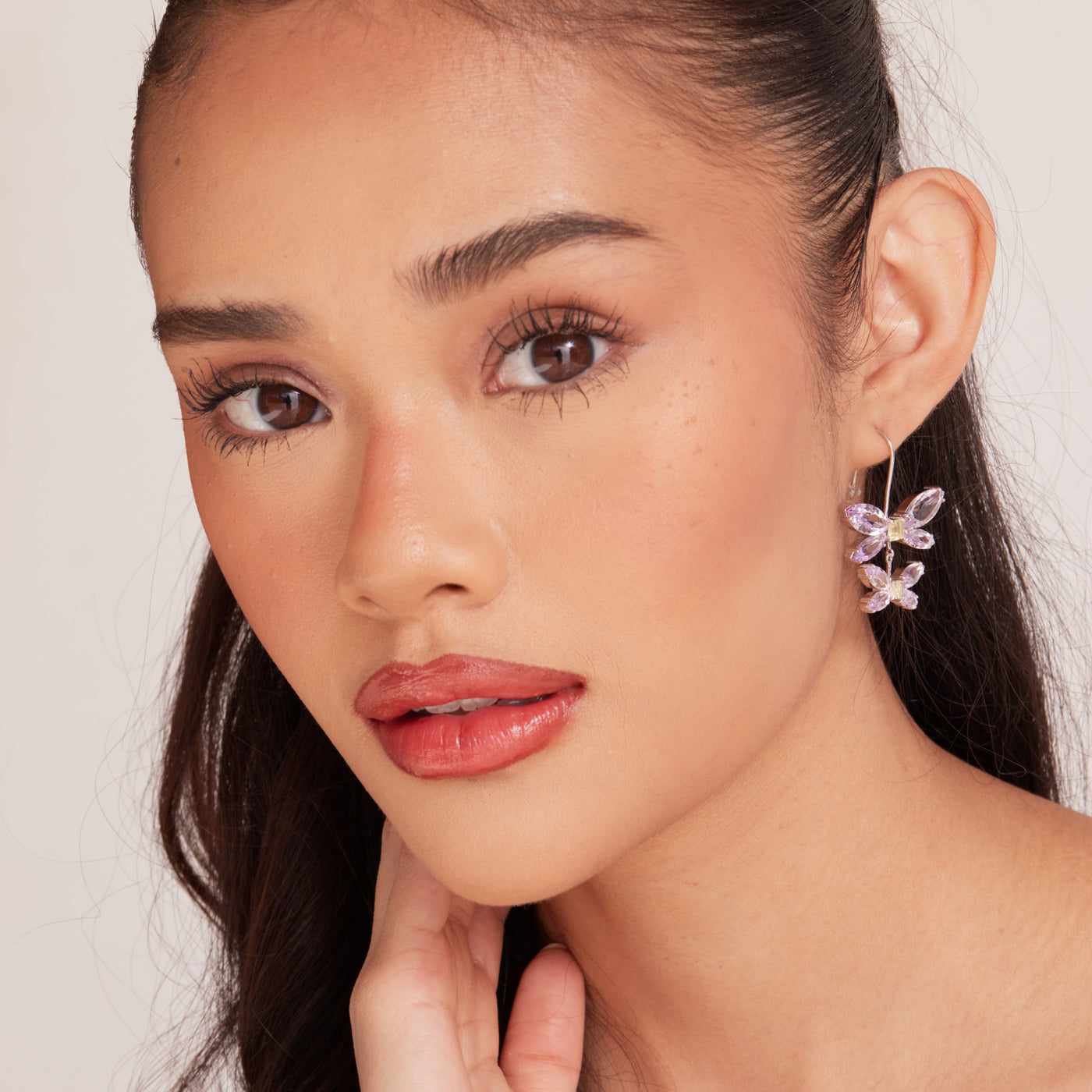 Infinity Butterfly Earrings
