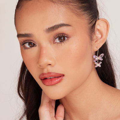 Infinity Butterfly Earrings