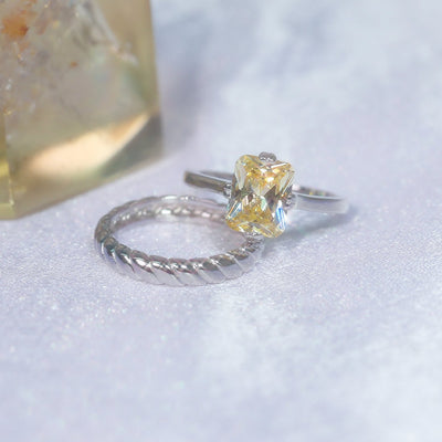 anillo torcido real