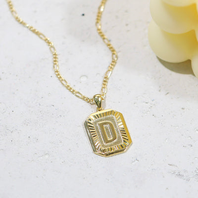 Letter Pendant Necklace