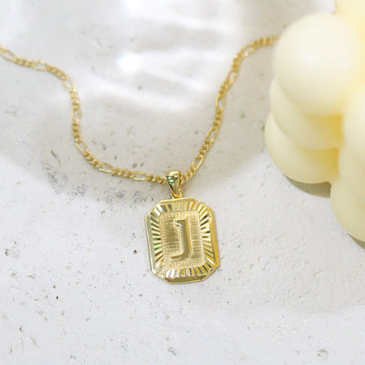 Letter Pendant Necklace