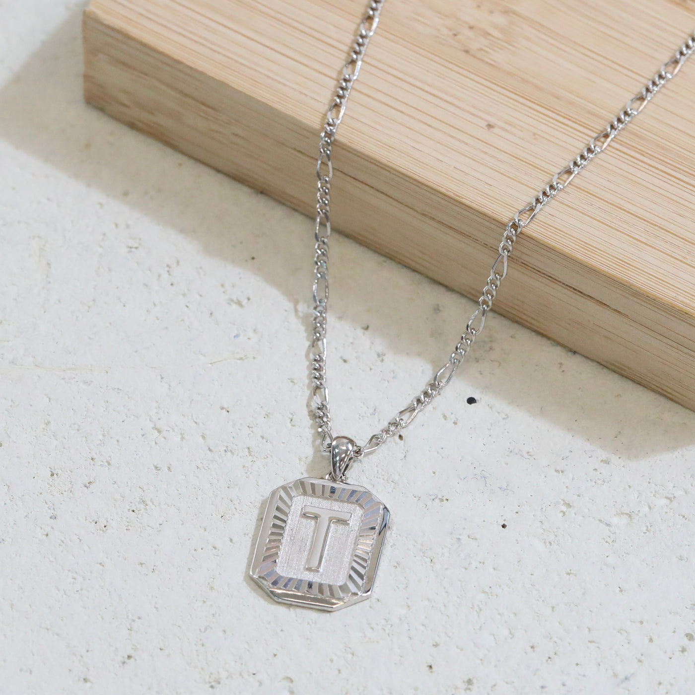 Letter Pendant Necklace