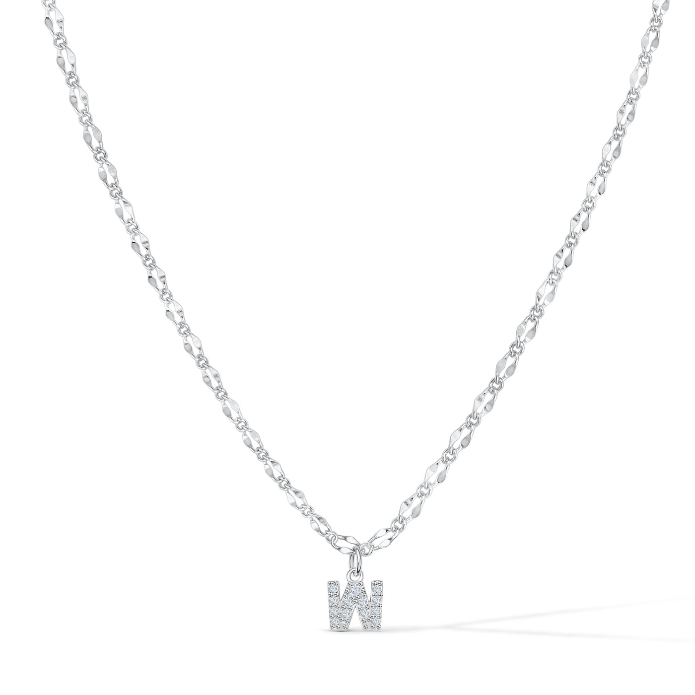 Gargantilla con inicial de diamante