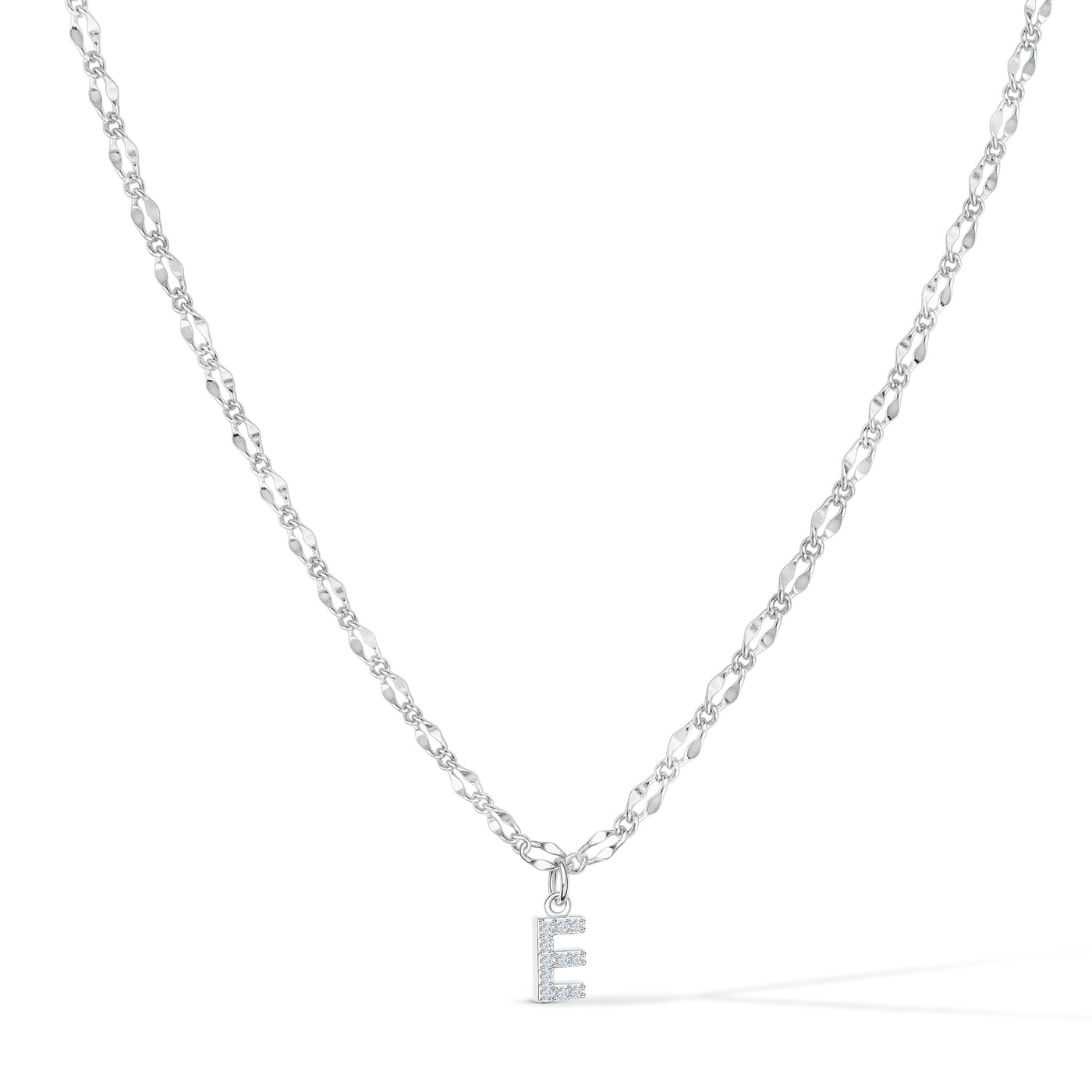 Gargantilla con inicial de diamante
