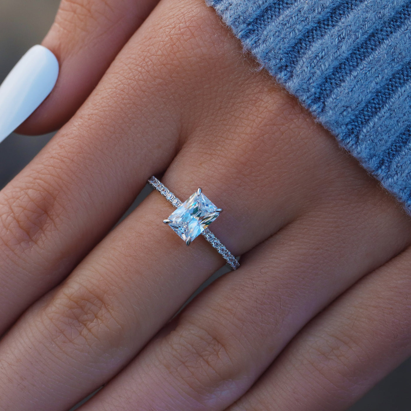 Eleganter Diamantring