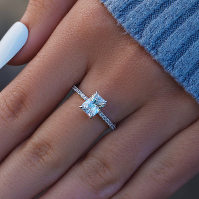 Eleganter Diamantring