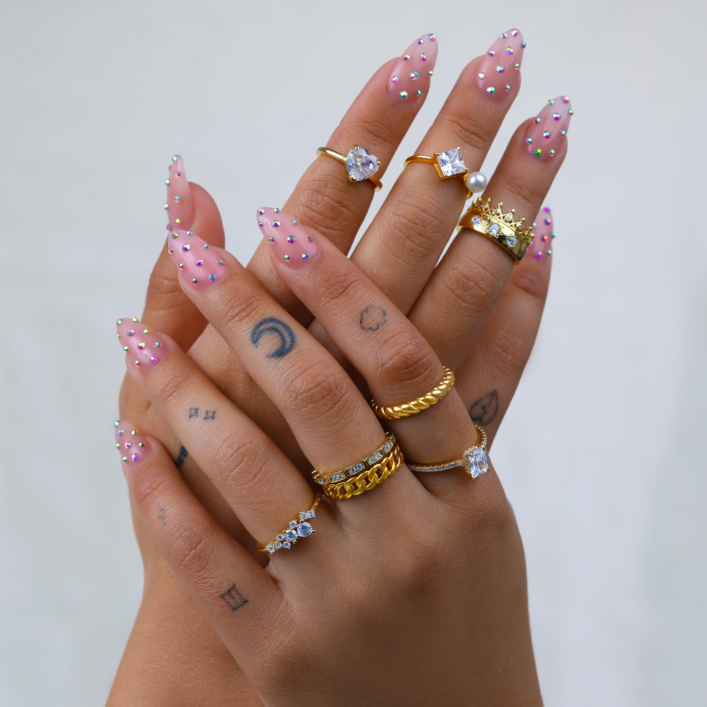anillo torcido real