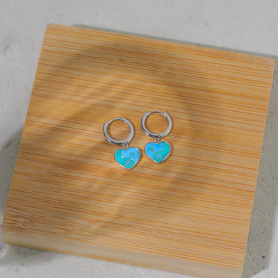 Pendientes de amor hawaiano