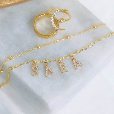 Diamond Name Choker
