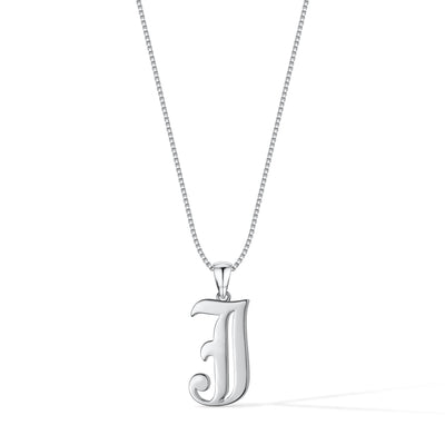 Collier Initiale Gothique