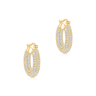 Aros Chunky Pavé
