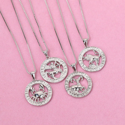 Zodiac Coin Necklace