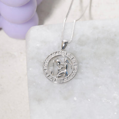 Zodiac Coin Necklace