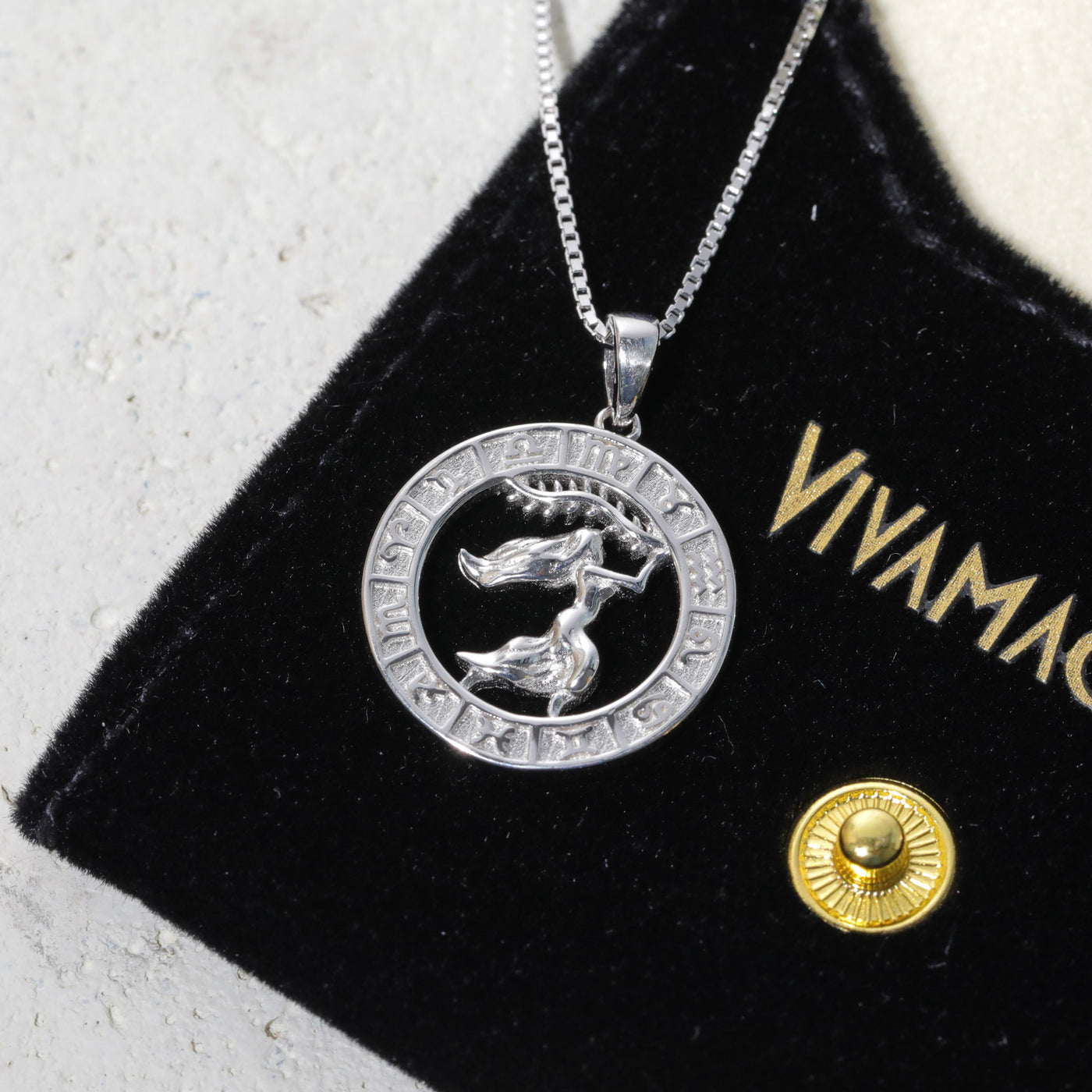 Zodiac Coin Necklace