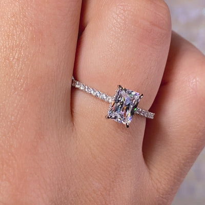 Eleganter Diamantring
