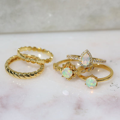 anillo torcido real