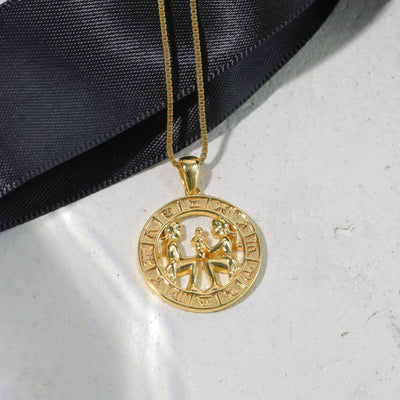 Zodiac Coin Necklace