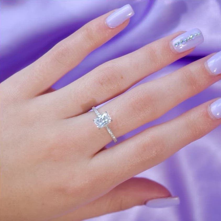 Eleganter Diamantring