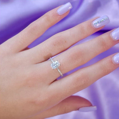Eleganter Diamantring
