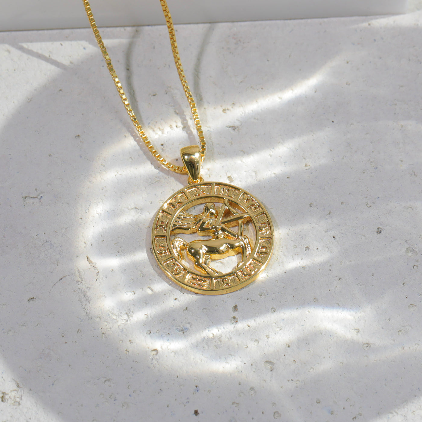 Zodiac Coin Necklace