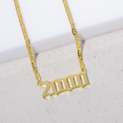 Birth Year Necklace